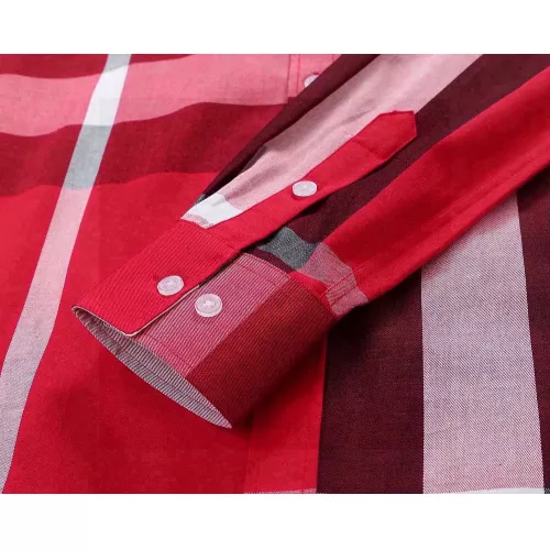 Cheap Burberry Shirts Long Sleeved For Men #1343595 Replica Wholesale [$52.00 USD] [ITEM#1343595] on Replica Burberry Shirts