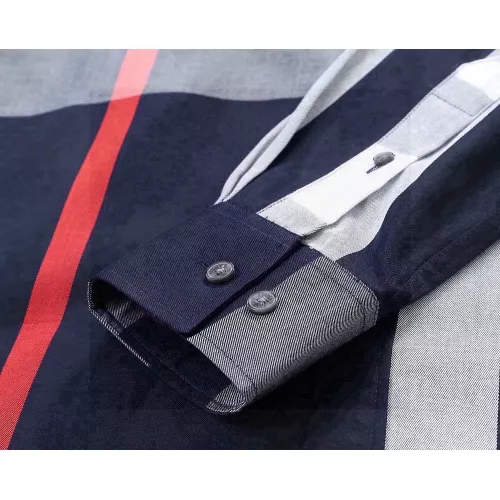 Cheap Burberry Shirts Long Sleeved For Men #1343596 Replica Wholesale [$52.00 USD] [ITEM#1343596] on Replica Burberry Shirts