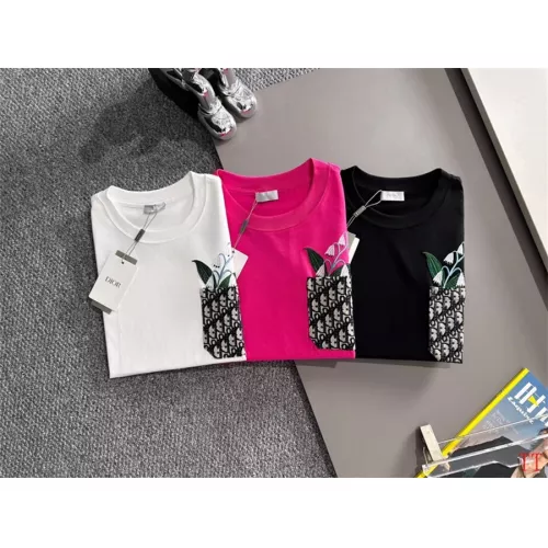 Cheap Christian Dior T-Shirts Short Sleeved For Unisex #1343623 Replica Wholesale [$40.00 USD] [ITEM#1343623] on Replica Christian Dior T-Shirts