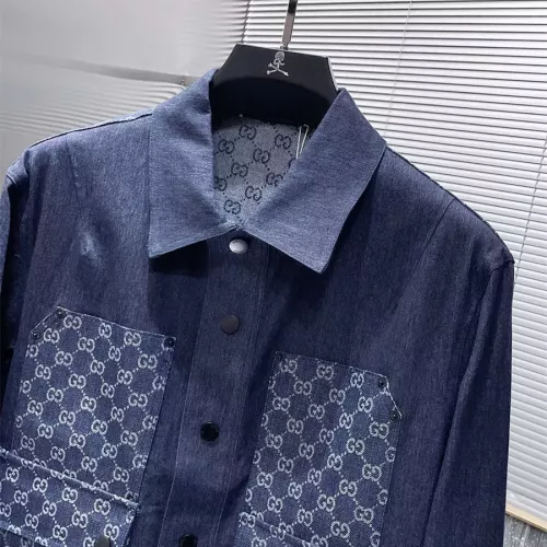 Cheap Gucci Jackets Long Sleeved For Men #1343628 Replica Wholesale [$68.00 USD] [ITEM#1343628] on Replica Gucci Jackets