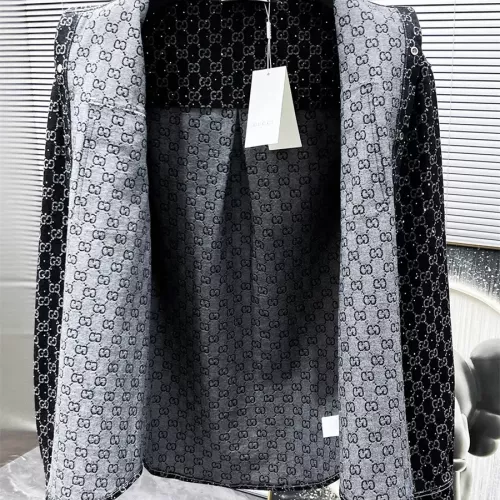 Cheap Gucci Jackets Long Sleeved For Men #1343630 Replica Wholesale [$64.00 USD] [ITEM#1343630] on Replica Gucci Jackets