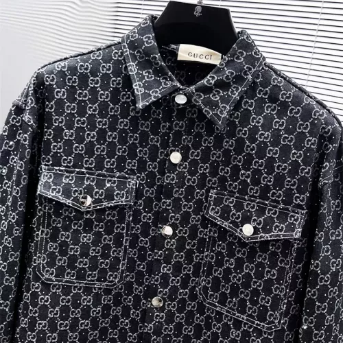 Cheap Gucci Jackets Long Sleeved For Men #1343630 Replica Wholesale [$64.00 USD] [ITEM#1343630] on Replica Gucci Jackets