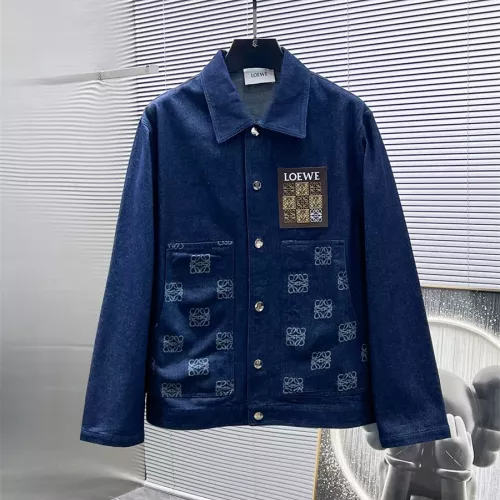Cheap LOEWE Jackets Long Sleeved For Men #1343641 Replica Wholesale [$72.00 USD] [ITEM#1343641] on Replica LOEWE Jackets
