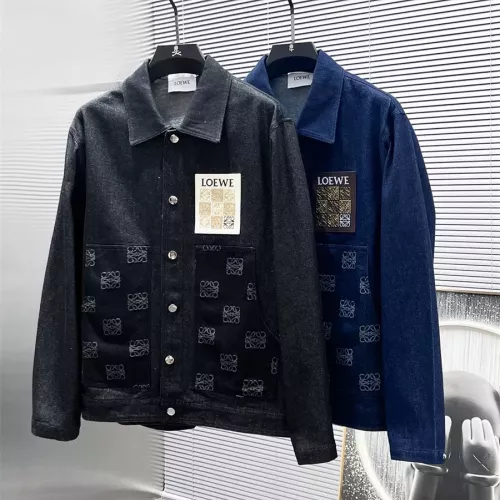 Cheap LOEWE Jackets Long Sleeved For Men #1343642 Replica Wholesale [$72.00 USD] [ITEM#1343642] on Replica LOEWE Jackets