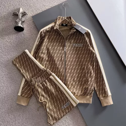 Fendi Tracksuits Long Sleeved For Men #1343653
