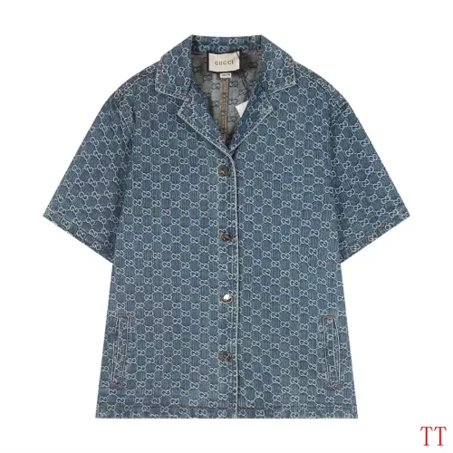 Cheap Gucci Tracksuits Short Sleeved For Unisex #1343661 Replica Wholesale [$112.00 USD] [ITEM#1343661] on Replica Gucci Tracksuits