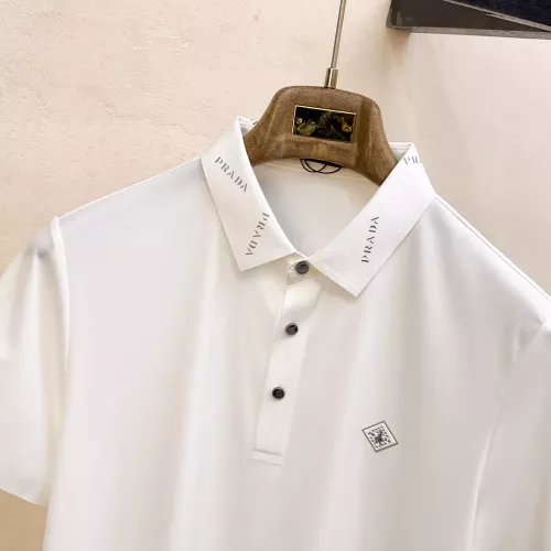 Cheap Prada T-Shirts Short Sleeved For Men #1343704 Replica Wholesale [$48.00 USD] [ITEM#1343704] on Replica Prada T-Shirts