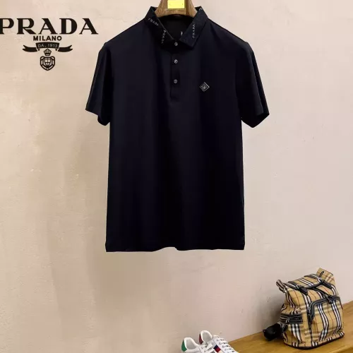 Prada T-Shirts Short Sleeved For Men #1343707