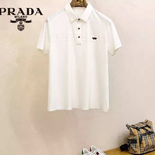 Prada T-Shirts Short Sleeved For Men #1343720