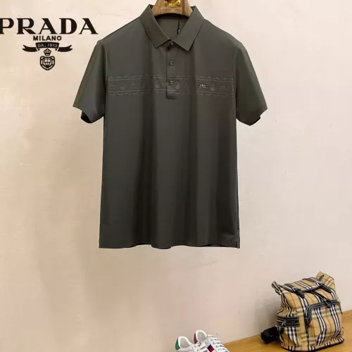 Prada T-Shirts Short Sleeved For Men #1343721