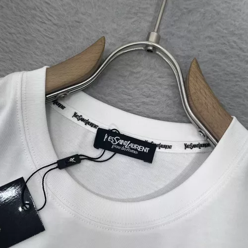 Cheap Yves Saint Laurent YSL T-shirts Short Sleeved For Men #1343763 Replica Wholesale [$92.00 USD] [ITEM#1343763] on Replica Yves Saint Laurent YSL T-shirts