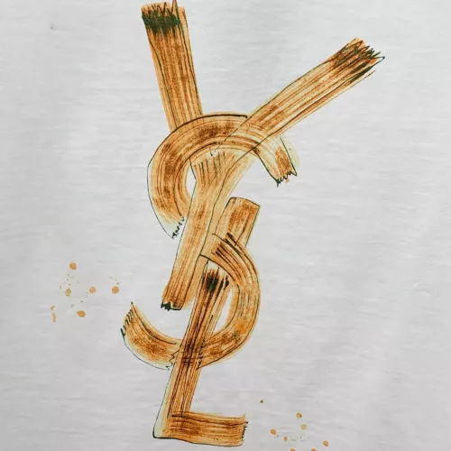 Cheap Yves Saint Laurent YSL T-shirts Short Sleeved For Men #1343783 Replica Wholesale [$60.00 USD] [ITEM#1343783] on Replica Yves Saint Laurent YSL T-shirts