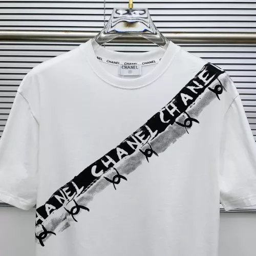 Cheap Chanel T-Shirts Short Sleeved For Men #1343828 Replica Wholesale [$68.00 USD] [ITEM#1343828] on Replica Chanel T-Shirts