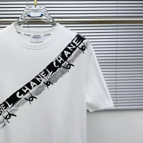 Cheap Chanel T-Shirts Short Sleeved For Men #1343828 Replica Wholesale [$68.00 USD] [ITEM#1343828] on Replica Chanel T-Shirts