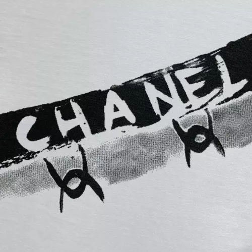 Cheap Chanel T-Shirts Short Sleeved For Men #1343828 Replica Wholesale [$68.00 USD] [ITEM#1343828] on Replica Chanel T-Shirts