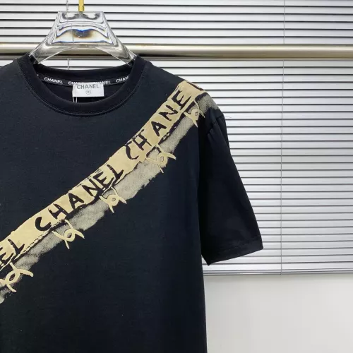 Cheap Chanel T-Shirts Short Sleeved For Men #1343829 Replica Wholesale [$68.00 USD] [ITEM#1343829] on Replica Chanel T-Shirts