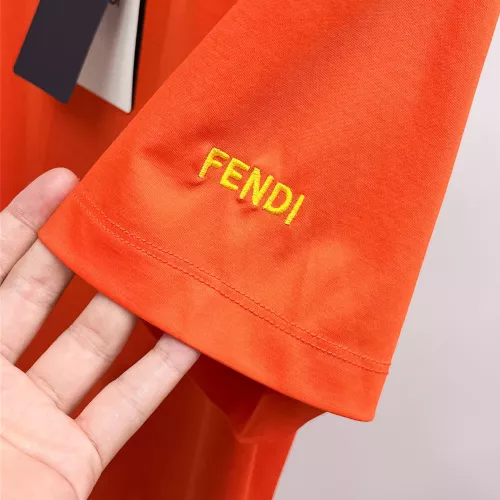 Cheap Fendi T-Shirts Short Sleeved For Men #1343859 Replica Wholesale [$92.00 USD] [ITEM#1343859] on Replica Fendi T-Shirts