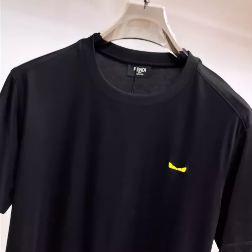 Cheap Fendi T-Shirts Short Sleeved For Men #1343860 Replica Wholesale [$92.00 USD] [ITEM#1343860] on Replica Fendi T-Shirts