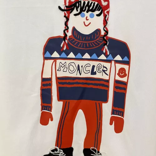 Cheap Moncler T-Shirts Short Sleeved For Unisex #1343873 Replica Wholesale [$85.00 USD] [ITEM#1343873] on Replica Moncler T-Shirts