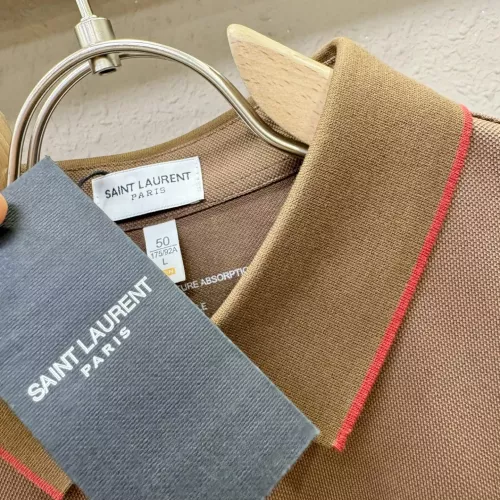 Cheap Yves Saint Laurent YSL T-shirts Short Sleeved For Men #1343907 Replica Wholesale [$96.00 USD] [ITEM#1343907] on Replica Yves Saint Laurent YSL T-shirts