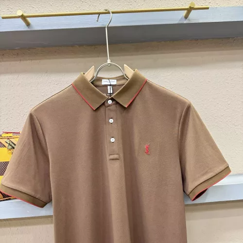 Cheap Yves Saint Laurent YSL T-shirts Short Sleeved For Men #1343907 Replica Wholesale [$96.00 USD] [ITEM#1343907] on Replica Yves Saint Laurent YSL T-shirts