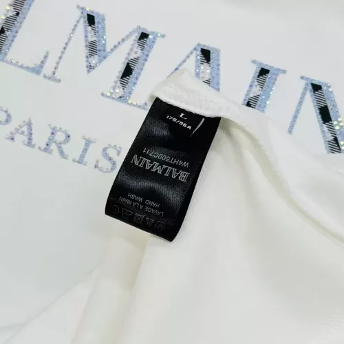 Cheap Balmain T-Shirts Short Sleeved For Unisex #1343912 Replica Wholesale [$88.00 USD] [ITEM#1343912] on Replica Balmain T-Shirts
