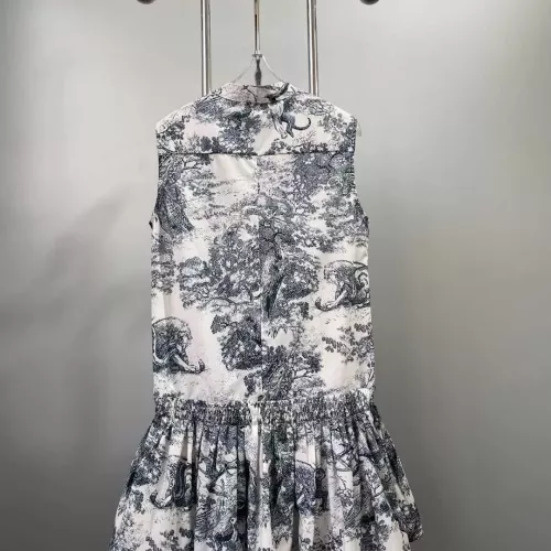 Cheap Christian Dior Dresses Sleeveless For Women #1343996 Replica Wholesale [$102.00 USD] [ITEM#1343996] on Replica Christian Dior Dresses