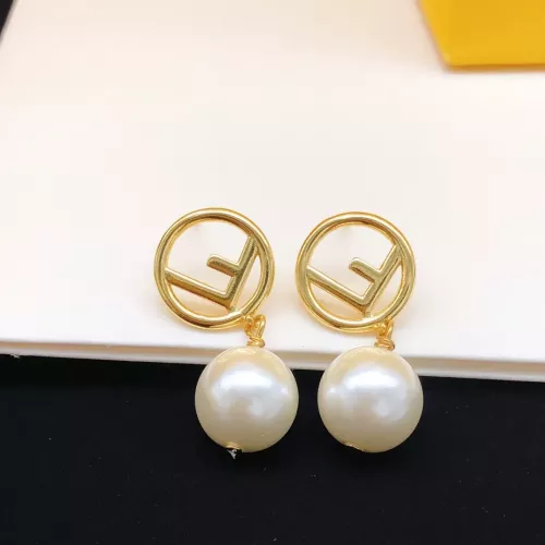 Cheap Fendi Earrings For Women #1344039 Replica Wholesale [$27.00 USD] [ITEM#1344039] on Replica Fendi Earrings