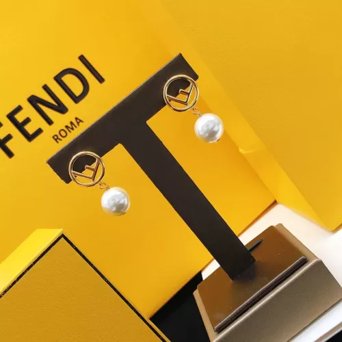 Cheap Fendi Earrings For Women #1344039 Replica Wholesale [$27.00 USD] [ITEM#1344039] on Replica Fendi Earrings