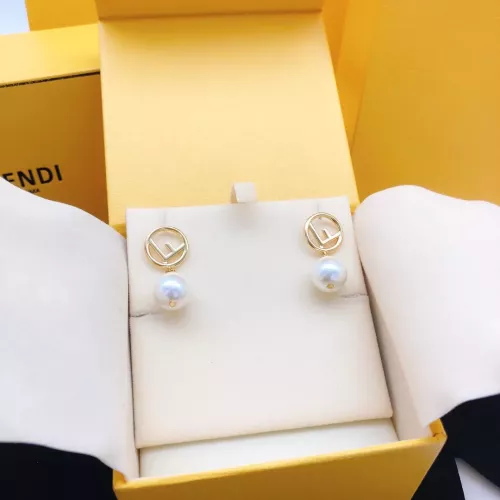 Cheap Fendi Earrings For Women #1344039 Replica Wholesale [$27.00 USD] [ITEM#1344039] on Replica Fendi Earrings