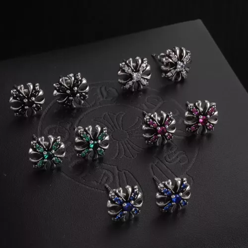 Cheap Chrome Hearts Earrings #1344046 Replica Wholesale [$32.00 USD] [ITEM#1344046] on Replica Chrome Hearts Earrings