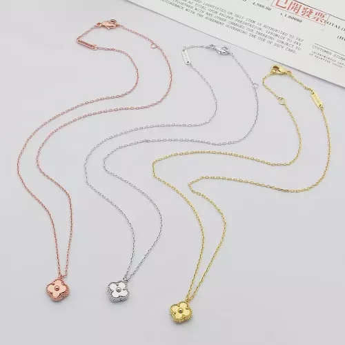Cheap Van Cleef &amp; Arpels Necklaces For Women #1344145 Replica Wholesale [$25.00 USD] [ITEM#1344145] on Replica Van Cleef &amp; Arpels Necklaces