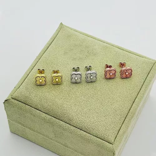 Cheap Van Cleef &amp; Arpels Earrings For Women #1344148 Replica Wholesale [$25.00 USD] [ITEM#1344148] on Replica Van Cleef &amp; Arpels Earrings