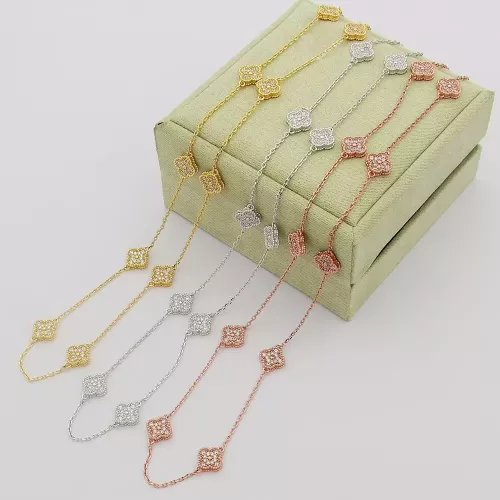Cheap Van Cleef &amp; Arpels Necklaces For Women #1344175 Replica Wholesale [$39.00 USD] [ITEM#1344175] on Replica Van Cleef &amp; Arpels Necklaces