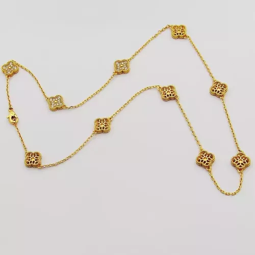 Cheap Van Cleef &amp; Arpels Necklaces For Women #1344177 Replica Wholesale [$39.00 USD] [ITEM#1344177] on Replica Van Cleef &amp; Arpels Necklaces