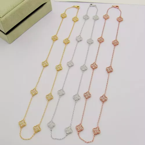 Cheap Van Cleef &amp; Arpels Necklaces For Women #1344177 Replica Wholesale [$39.00 USD] [ITEM#1344177] on Replica Van Cleef &amp; Arpels Necklaces