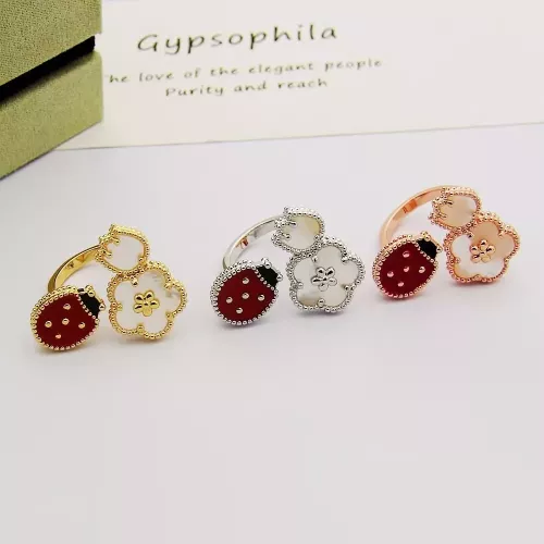 Cheap Van Cleef &amp; Arpels Rings For Women #1344309 Replica Wholesale [$27.00 USD] [ITEM#1344309] on Replica Van Cleef &amp; Arpels Rings