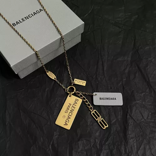 Cheap Balenciaga Necklaces #1344441 Replica Wholesale [$56.00 USD] [ITEM#1344441] on Replica Balenciaga Necklaces