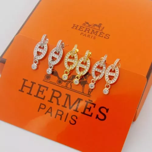 Cheap Hermes Earrings For Women #1344546 Replica Wholesale [$25.00 USD] [ITEM#1344546] on Replica Hermes Earrings