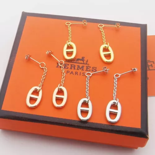 Cheap Hermes Earrings For Women #1344549 Replica Wholesale [$25.00 USD] [ITEM#1344549] on Replica Hermes Earrings