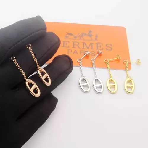 Cheap Hermes Earrings For Women #1344549 Replica Wholesale [$25.00 USD] [ITEM#1344549] on Replica Hermes Earrings