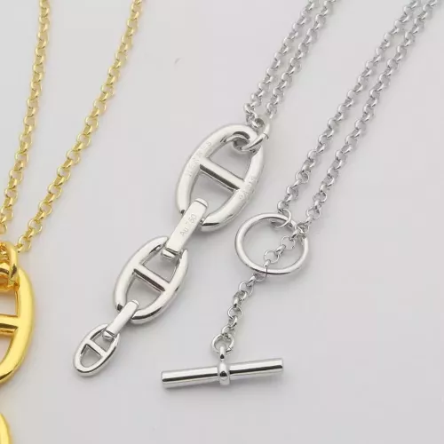 Cheap Hermes Necklaces #1344622 Replica Wholesale [$25.00 USD] [ITEM#1344622] on Replica Hermes Necklaces