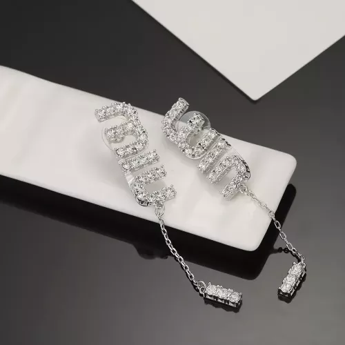 Cheap MIU MIU Earrings For Women #1344630 Replica Wholesale [$25.00 USD] [ITEM#1344630] on Replica MIU MIU Earrings