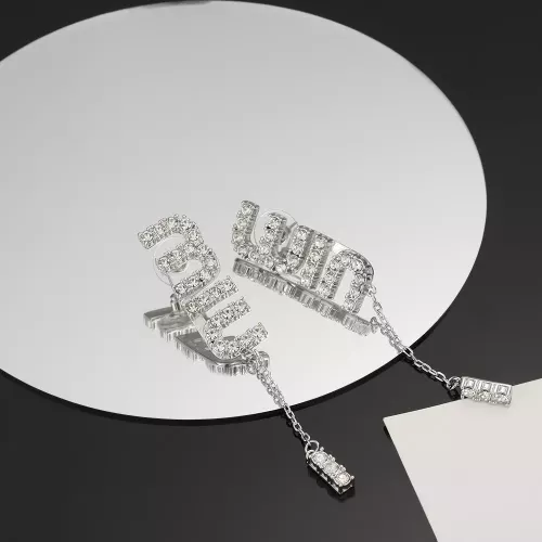 Cheap MIU MIU Earrings For Women #1344630 Replica Wholesale [$25.00 USD] [ITEM#1344630] on Replica MIU MIU Earrings