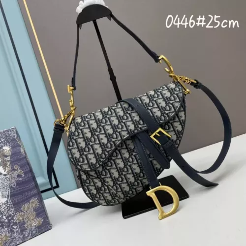Christian Dior AAA Quality Messenger Bags In Navy For Women #1344701