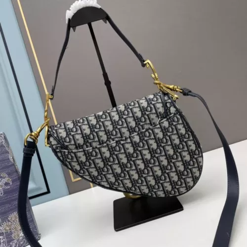 Cheap Christian Dior AAA Quality Messenger Bags In Navy For Women #1344701 Replica Wholesale [$82.00 USD] [ITEM#1344701] on Replica Christian Dior AAA Quality Messenger Bags