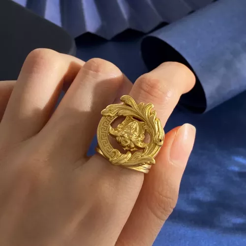 Cheap Versace Rings #1344799 Replica Wholesale [$27.00 USD] [ITEM#1344799] on Replica Versace Rings