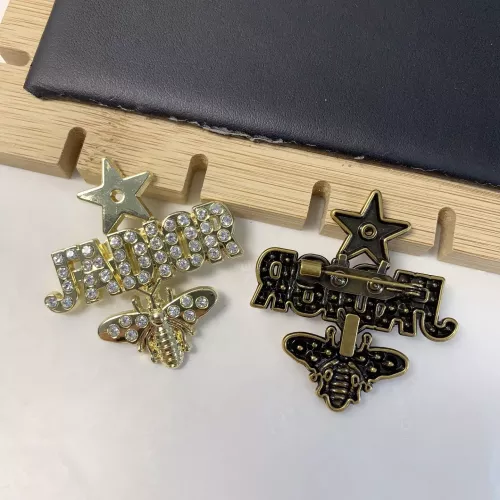 Cheap Christian Dior Brooches For Women #1344849 Replica Wholesale [$23.00 USD] [ITEM#1344849] on Replica Christian Dior Brooches