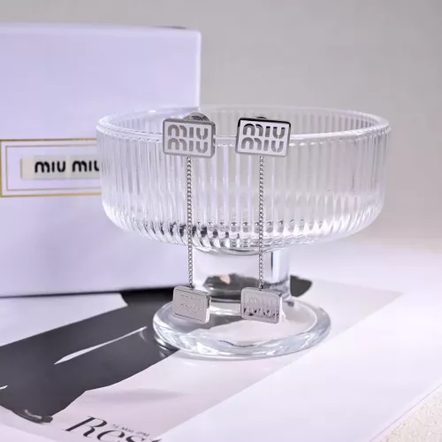 Cheap MIU MIU Earrings For Women #1344871 Replica Wholesale [$29.00 USD] [ITEM#1344871] on Replica MIU MIU Earrings