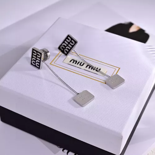 Cheap MIU MIU Earrings For Women #1344872 Replica Wholesale [$29.00 USD] [ITEM#1344872] on Replica MIU MIU Earrings